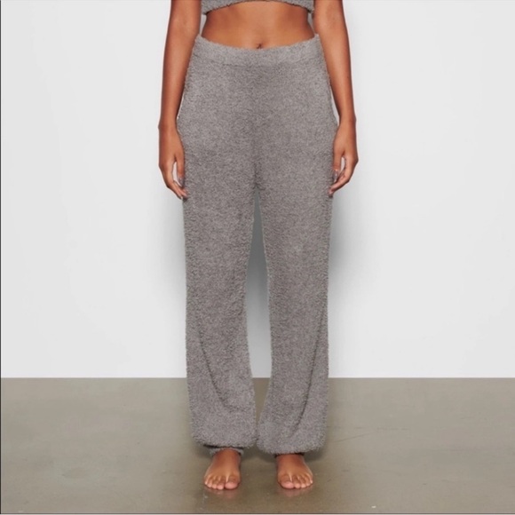Skims Gray Cozy Lounge Set S/M - Picture 2 of 9